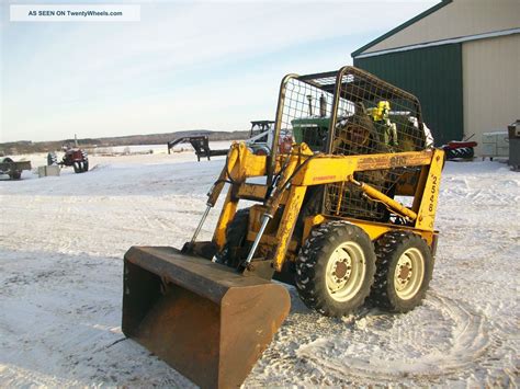 erickson 2548 skid steer problems